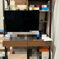 ニトリ省スペースデスク(解体の状態)