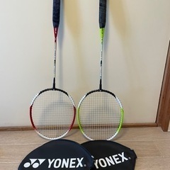 2個セットYONEXバドミントンラケット