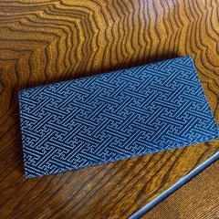 美品　印伝　長財布　メンズ