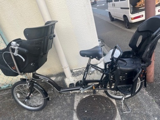 子供　2人乗せ自転車