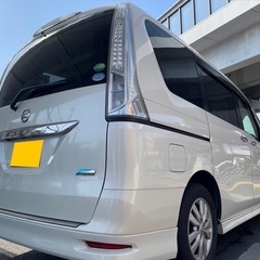 ガソリン代 節約☆S-HYBRID入りました‼️月々1.3万円〜分割払い可❗️車検2年付き！大人気☆ニッサン セレナ☆8人乗り☆フリップダウンモニター付き☆ナビ付き☆走行中DVD観れます☆TVも見れます♪ETC☆バックカメラ☆ドラレコ付きのフル装備☆両側電動スライドドア☆ウィンカーミラー☆事故修復歴無し☆フル装備☆車内広々三列シート‼️の画像