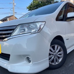 ガソリン代 節約☆S-HYBRID入りました‼️月々1.3万円〜分割払い可❗️車検2年付き！大人気☆ニッサン セレナ☆8人乗り☆フリップダウンモニター付き☆ナビ付き☆走行中DVD観れます☆TVも見れます♪ETC☆バックカメラ☆ドラレコ付きのフル装備☆両側電動スライドドア☆ウィンカーミラー☆事故修復歴無し☆フル装備☆車内広々三列シート‼️の画像