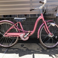 （取引中）自転車　子供用　２２インチ