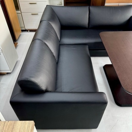 【超美品‼️】定価127,111円♪ ニトリ ソファダイニングセット 216cm幅3人掛けコーナーソファ 120cm幅昇降テーブル N