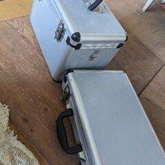 決まりました!!ジュラルミンケース２つセット