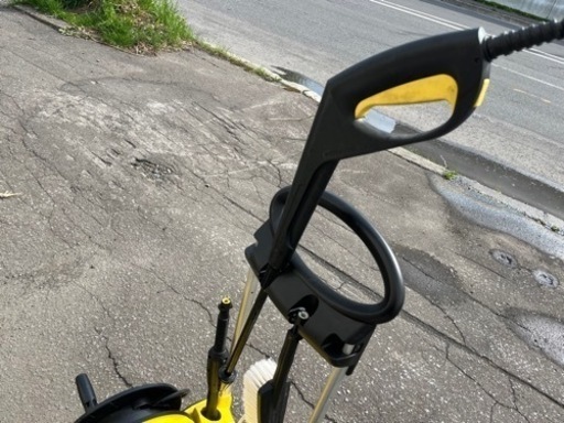 KARCHER ケルヒャー ホースリール付 家庭用 冷水 高圧洗浄機 550M 動作確認済 水漏れナシ 中古品 ① KARCHER ケルヒャー ホースリール付 家庭用 冷水 高圧洗浄機 550M 動作