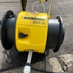 KARCHER ケルヒャー ホースリール付 家庭用 冷水 高圧洗浄機 550M 動作確認済 水漏れナシ 中古品 ①
の画像