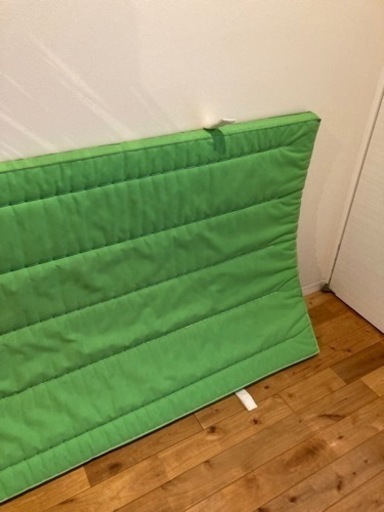 体操マット　滑り止め付き　カラーマット　体操カラーマット　緑 90×180 厚さ5センチ 
