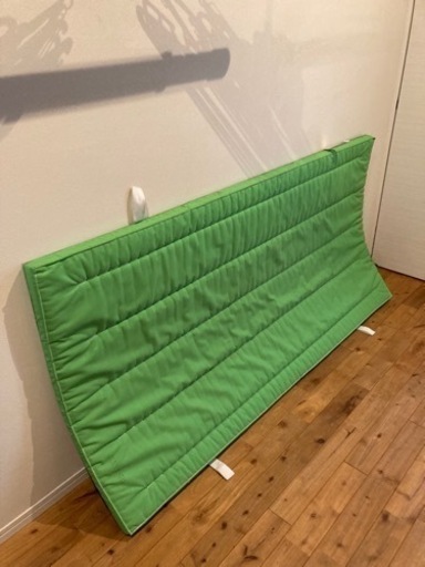 体操マット　滑り止め付き　カラーマット　体操カラーマット　緑 90×180 厚さ5センチ