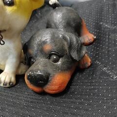 格安　三匹の子犬の置物セットの画像