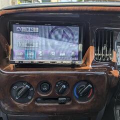 早い方値下げします　★車検長い★アトレーワゴン　ターボ　社外エアクリ　ナビ　ワンセグ　車検R8.5　よく読んでくださいの画像