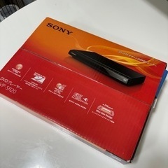 【新品】DVDプレーヤー　DVP-SR20の画像