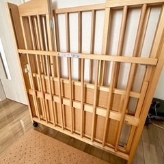 商談中【ハイタイプ】ベビーベッド ミニサイズ日本製 の画像