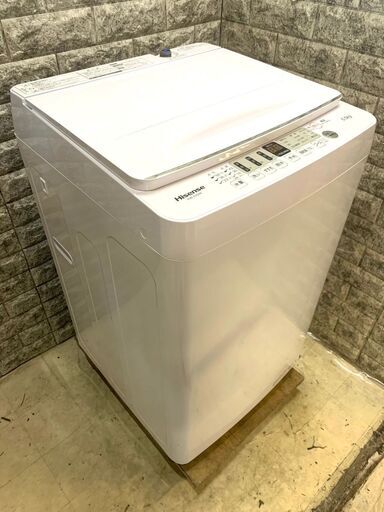 全国送料無料★3か月保証★洗濯機★ハイセンス★2021年★5.5㎏★HW-E5504★S-876