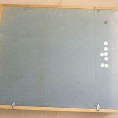 額装 油彩画 岩田明生 木曽川展望 F4号 絵画 油絵作品 札幌市北区屯田の画像