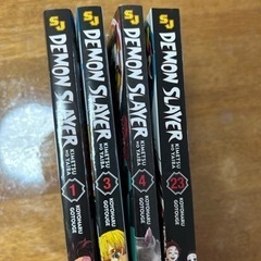 鬼滅の刃　英語版　1.3.4.23巻