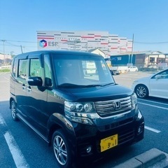 ホンダN-BOXカスタム 平成25年車　80,475km  車検...