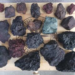 富士山の石 溶岩 アクアリウム  の画像