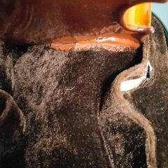 0511-157 ヴァイオリンインテリア※張り付きあり、ケースから本体が取れませんの画像