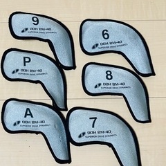 【ヘッドカバー付】アイアン7本セットの画像