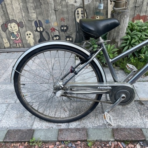 【4349】シティ　ブリヂストン　アルベルト　26インチ　前後タイヤ新品　14,900円（防犯・税込）