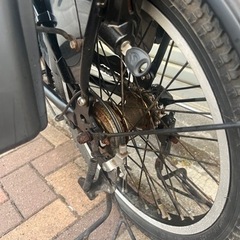 panasonic 電動アシスト子供乗せ自転車20インチの画像
