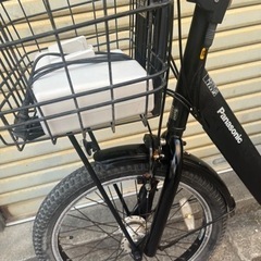 panasonic 電動アシスト子供乗せ自転車20インチの画像