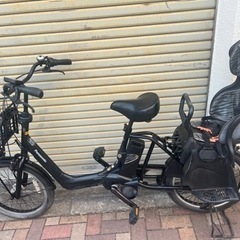 panasonic 電動アシスト子供乗せ自転車20インチ