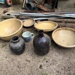 早期終了あり！【レア品も？】壺　大皿　花器　鉢　大カップなど？