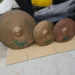 シンバル 3枚 Spiral