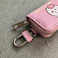 新品 未使用 非売品 ちいかわ キーケース キーリング ピンクの画像