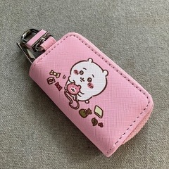新品 未使用 非売品 ちいかわ キーケース キーリング ピンクの画像