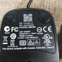 【新品】FUJITSU 富士通 有線 マウス①の画像