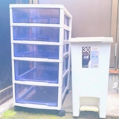 決まりました⭕️　収納ケース 書類ケース キャスター付き　30l...