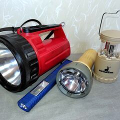 懐中電灯など4品