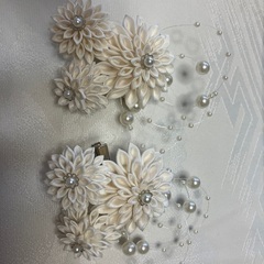 つまみ細工　コサージュ②の画像