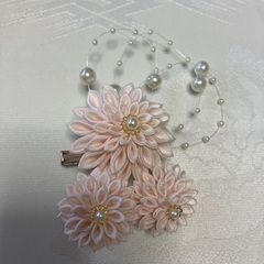 つまみ細工　コサージュ③