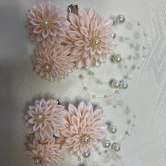 つまみ細工　コサージュ③の画像