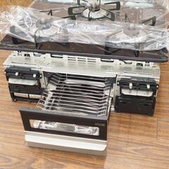未使用品 Rinnai リンナイ グリル付きビルトインガスコンロ SENCE RB31AW36T1RVW 23年製 都市ガス用 (12A・13A用） RB31W36TRWの画像