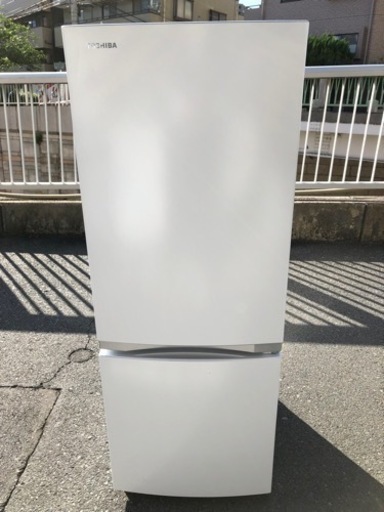 (ジ48)SALE‼️¥19,800(税込) TOSHIBA ノンフロン冷凍冷蔵庫 GR-S15BS(W)2020年製
