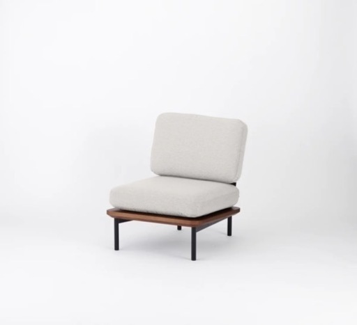 KUUM Sofa 1 seater -  クーム ソファ　ブラウン　1人掛けソファー