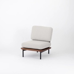 KUUM Sofa 1 seater -  クーム ソファ　ブラ...