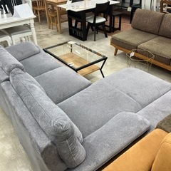 🛋️オシャレ🛋️SAKODA購入 大川家具 カウチソファ サコダ🛋️825の画像