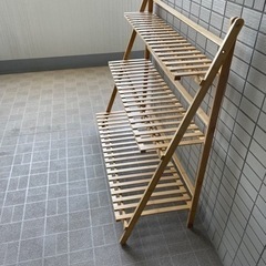 【天然素材】植物棚（フラワーラック）