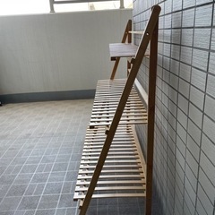【天然素材】植物棚（フラワーラック）の画像