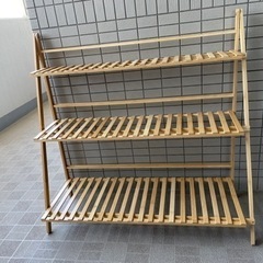 【天然素材】植物棚（フラワーラック）の画像