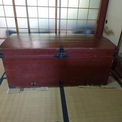 長持 骨董 アンティーク レトロ