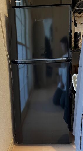 ハイアール　冷蔵庫（ブラック） 一人暮らし用