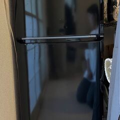 ハイアール　冷蔵庫（ブラック） 一人暮らし用の画像