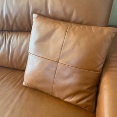 【今週まで‼︎】ソファ　茶色🤎中古の画像
